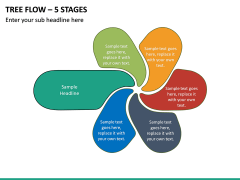 Tree Flow – 5 Stages PPT slide 2