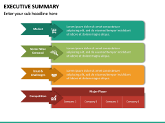 Executive Summary PowerPoint Template | SketchBubble