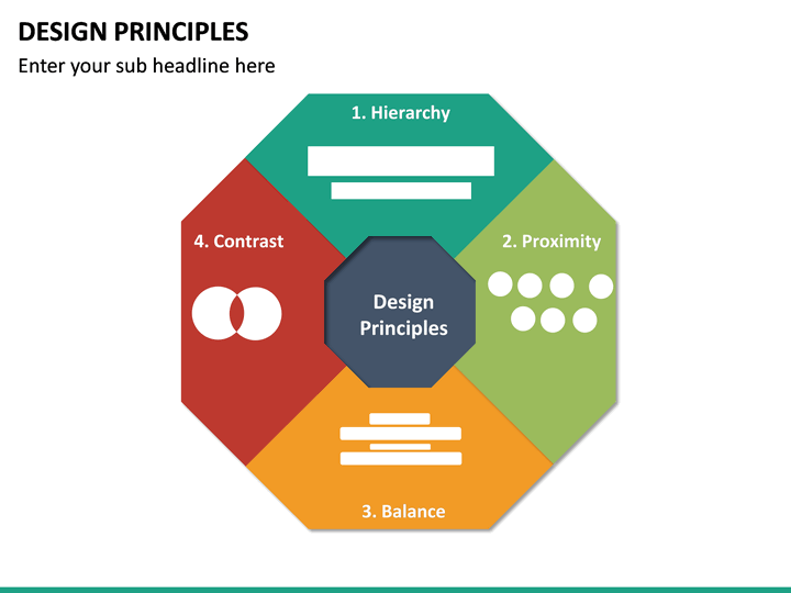 Design Principles PowerPoint Template SketchBubble