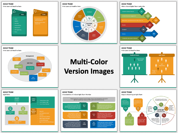 Agile Team Powerpoint Template Sketchbubble