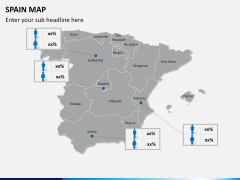 Spain map PPT slide 15