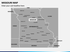 Missouri Map PPT Slide 3