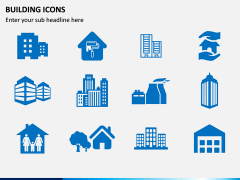 Building Icons PPT Slide 9
