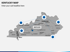 Kentucky Map PPT Slide 6