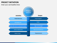Project Initiation PPT Slide 1