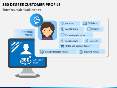 360 degree customer profile free slide 1