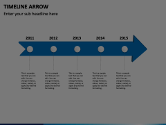 Timeline Arrow Diagram Animated Presentation - SketchBubble