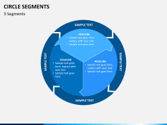Circle segments PPT slide 1