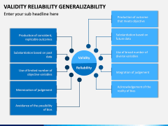 Validity Reliability Generalizability PPT Slide 3