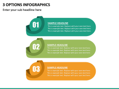3 Options Infographics PPT Slide 2