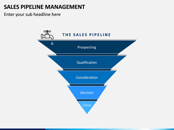 Sales Pipeline Management PowerPoint Template SketchBubble