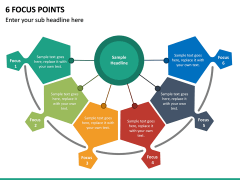 6 Focus Points PPT slide 2