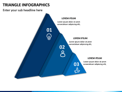 Triangle Infographics PPT Slide 13