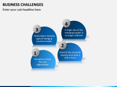 Business Challenges PowerPoint Template | SketchBubble