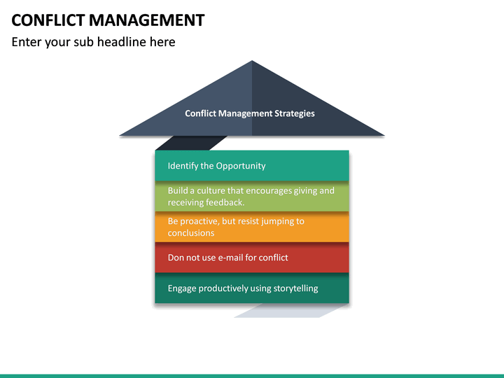 Conflict Management PowerPoint Template | SketchBubble