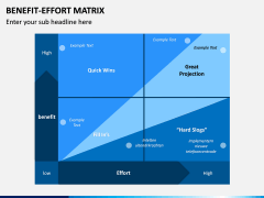 Benefit Effort Matrix PPT Slide 4