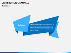 Distribution Channels PPT slide 1