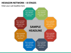 Hexagon Network – 8 Stages PPT Slide 2