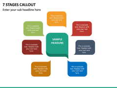 7 Stages Callout PPT Slide 2