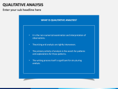 Qualitative Analysis PPT Slide 1