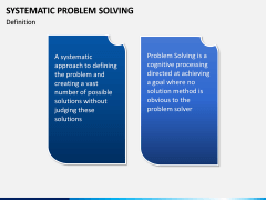 Systematic Problem Solving PPT Slide 1