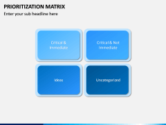 Prioritization Matrix PPT Slide 5