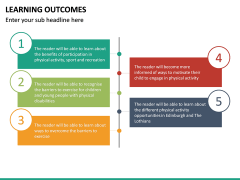 Learning Outcomes PowerPoint Template | SketchBubble