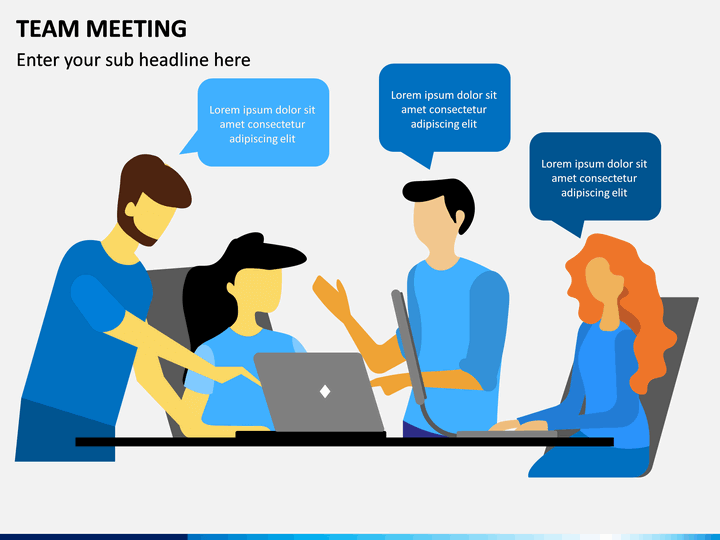 Team Meeting PowerPoint Template