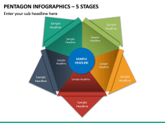 Pentagon Infographics – 5 Stages PPT Slide 2