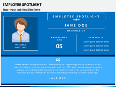 Employee Spotlight PowerPoint Template | SketchBubble