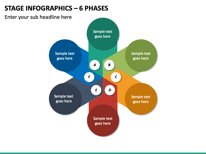 PowerPoint Stage Infographics – 6 Phases