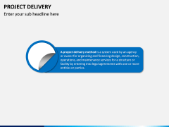 Project Delivery PPT Slide 1