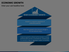 Economic Growth PowerPoint And Google Slides Template - PPT Slides