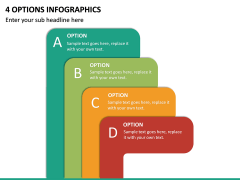 4 Options Infographics PPT Slide 2