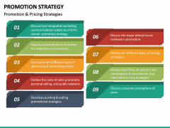 Promotion Strategy PowerPoint Template | SketchBubble