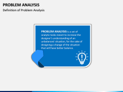 Problem Analysis PPT slide 1