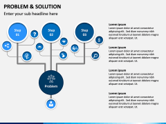 Problem and Solution PowerPoint Template | SketchBubble