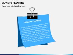 Capacity Planning PPT Slide 1