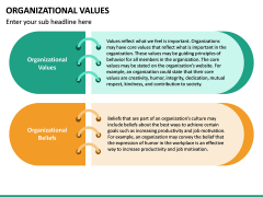 Organizational Values PowerPoint Template | SketchBubble