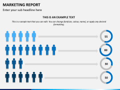Marketing report PPT slide 4