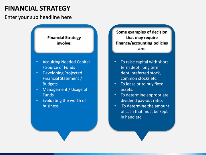 presentation on financial strategy