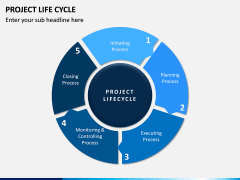 Project life cycle PPT slide 4