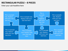 Rectangular Puzzle – 8 Pieces PPT Slide 1