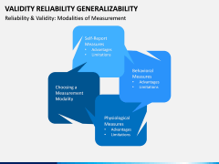 Validity Reliability Generalizability PPT Slide 8