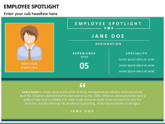 Employee Spotlight PowerPoint Template | SketchBubble