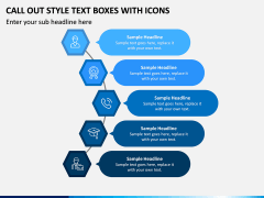 Call Out Style Text Boxes with Icons PPT slide 1