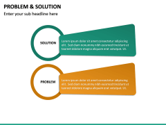 Problem and Solution PowerPoint Template | SketchBubble