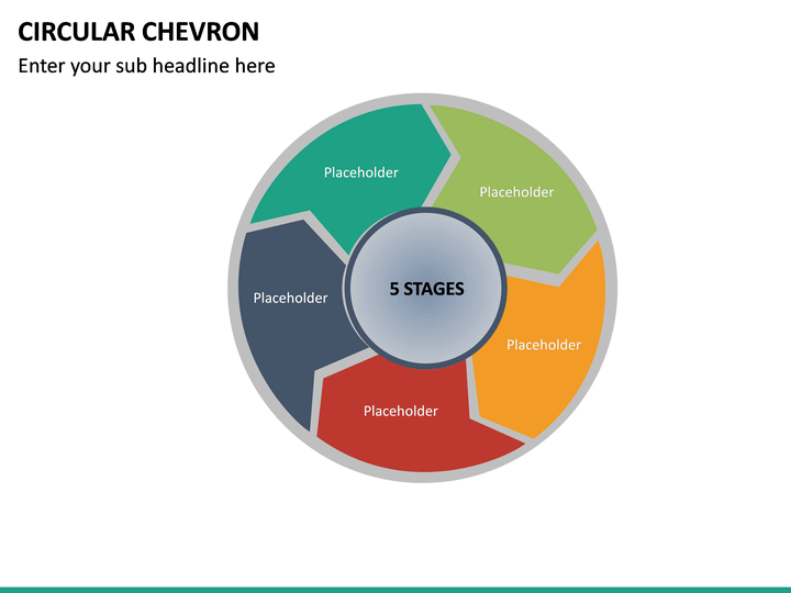 Circular Chevron Powerpoint Template Sketchbubble 6362