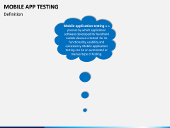 Mobile App Testing PPT Slide 1