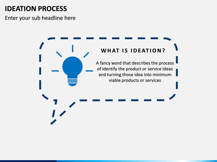 Ideation Process PowerPoint And Google Slides Template - PPT Slides